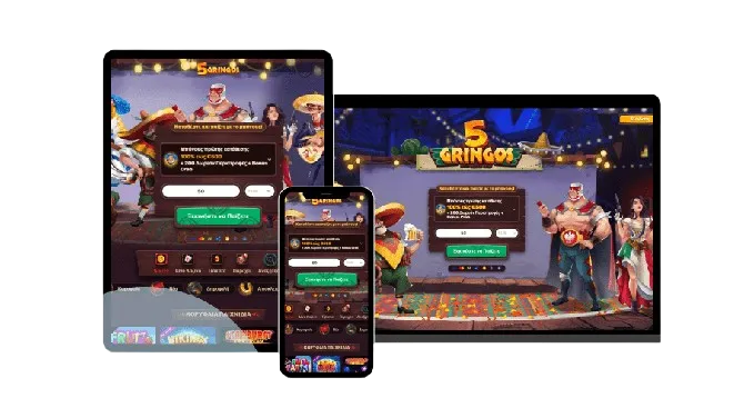 5Gringos Casino App Screenshot